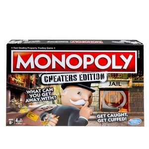 NEW Monopoly Game Cheaters Edition